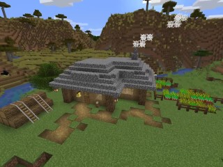 Minecraftでスターターハウスを簡単に建てる方法(チュートリアル)