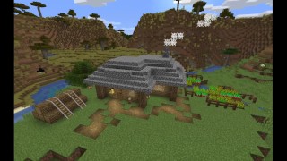 How to easily build a starter house in Minecraft (tutorial)