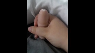  Boy Jerking Off Packer and Moaning, Enjoying Himself Solo