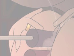 Librarian Gets Fucked Hard By Fuck Machine Animation