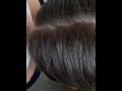 Познакомились в лифте и я тут же отсосала его огромный член - Screenshot 6 of 16 - Stranger Blowjob