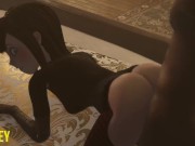 Preview 1 of MAVIS DRACULA GETS SCARED AND FUCKED Hotel Transylvania HENTAI (BLENDER)