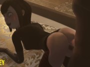 Preview 3 of MAVIS DRACULA GETS SCARED AND FUCKED Hotel Transylvania HENTAI (BLENDER)