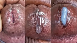 Мой массивный член был таким влажным и полным спермы - Крупным планом Precum Play / BigDickinDaJungle