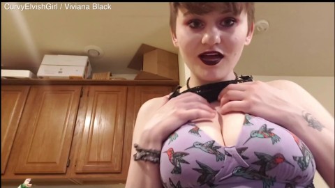 busty goth girl big tits joi and dirty talk