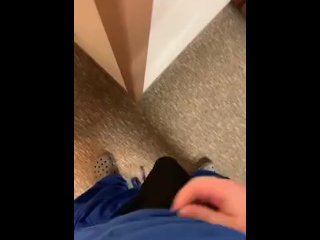At work needing to be bent over 
