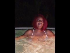 Jacuzzi Big Titty Bounce  - Screenshot 14 of 16 - Public