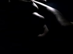 Horny Freakart masturbates whilst you rest beside her