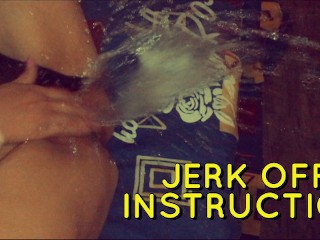 ファンと潮吹きのために彼女の最初のJOIをやEmily Sex Queen-Jerk off Instructions