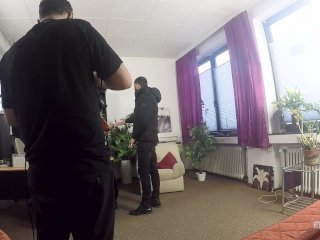 Cum se filmeaza un film Porno Producator Titus Steel, Actori Stefan Steel si Sandy Big Boobs screenshot number 0