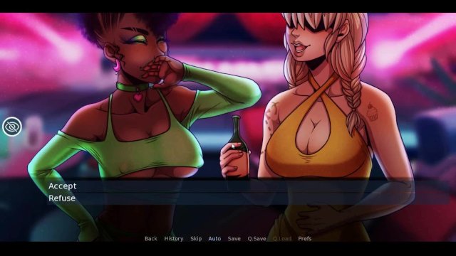 FutaDomWorld-Cumshot Cocktail At the Bar