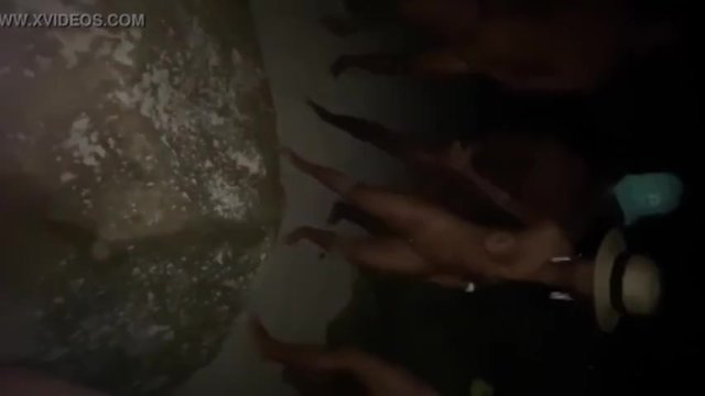 Orgy in the Stone of Nudist Beach. Fucking with several Guys!!!