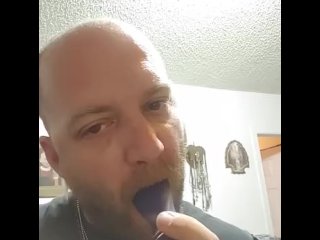 Blowing the big purple