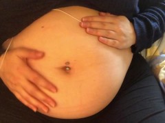 Swollen Belly Girl Loud Stuffed Belly - Screenshot 15 of 16 - Bloated Belly