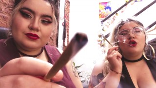 Smoking session with the Alpha Lesbians TEASER