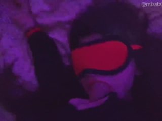 Pov silicone sex doll blowjob cum in face creampie Led lights