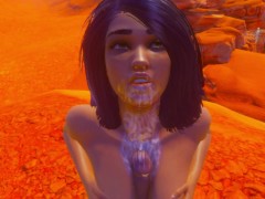 Трахнул мою подругу между сисек и очень много спермы ! [3D хентай] - Screenshot 14 of 16 - Teenager