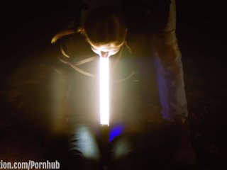 Gagging on the Light (Rimjob, Face fucking, and BDSM outdoors in the American Heartland)