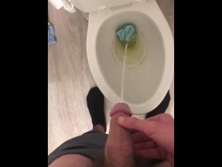Taking a Piss on the Mask I Nutted on