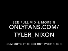 Tyler Nixon Jerking off in the shower