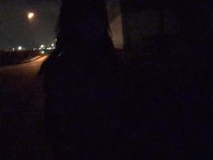 深夜の全裸散歩。