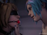 人生は奇妙です:最初のBDSMナイト(Max x Chloe)SFMアニメーション