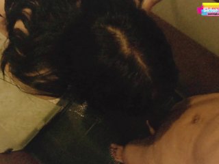 Fucked Hotel housekeeper in the Toilet