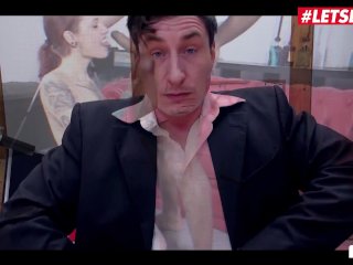 BumsBuero - Roxxy X Big Tits German Secretary Helps Boss With Her Pussy - LETSDOEIT