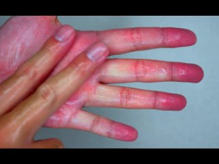 hot finger stroke ASMR