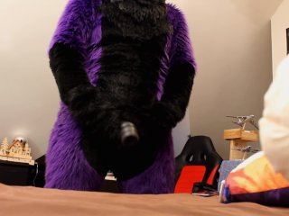 Lucer fucks his pussy toy 💜💦