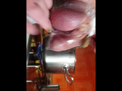 He knows his place. cuck life