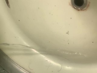 sink, hardcore, peeing, pissing
