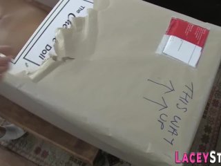 Grandma gets face ridden and licks