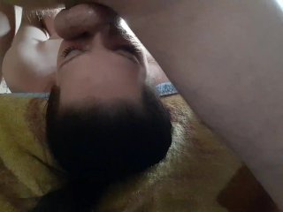 I make myself cum multiple times while he throatfuck me hard - 400 Votes video - Thanks again!