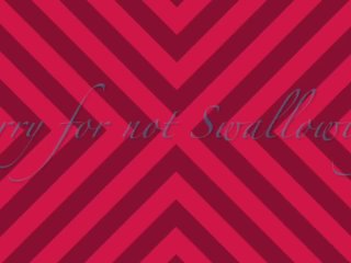 Granny Says: Sorry for not Swallowing