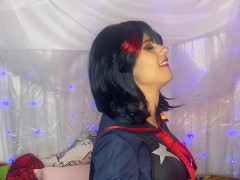 Fill a la Fill: Ryoku Swallows Gummy Bear Life Fibers Whole! FULL (Vore, Neck Swallowing)