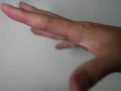 Hot finger playing for hand finger fetish 4K