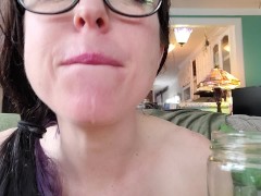 Swishing My Hot Golden Piss