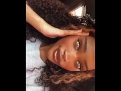POV: EBONY TEEN WITH WET JUICY PUSSU DRIPPIN 