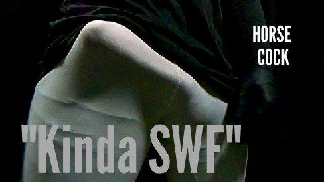 Kinda SFW / Huge Cock in White Stretch Legging Cock Tease No Nudity POV