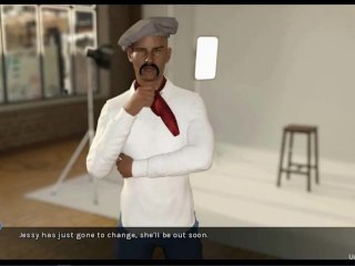 LewdStory Blonde Sucking Dick In The bathroom