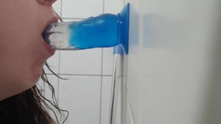 trying to practice my blowjob skills