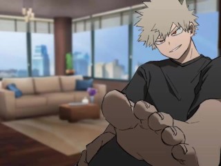 BAKUGOU TE DEJA TOCAR SUS PATAS