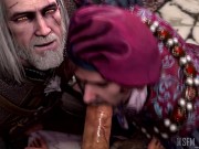Preview 2 of FULL: Geralt Dandelion POV Blowjob - Obbi-mation