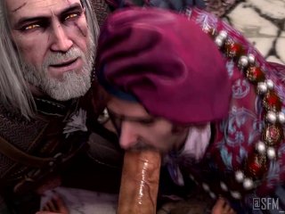 FULL: Geralt Dandelion POV Blowjob - Obbi-mation