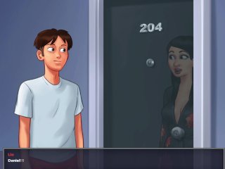 Summertime Saga - Sexy Korean rewards me with sex_( Liu)