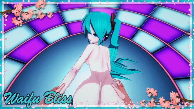 Hatsune Miku gets doggystyle fucked on stage (POV Hentai)