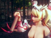 Preview 1 of 3D HENTAI OVERWATCH mercy jerking off your cock