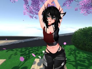 anime, solo, vrchat, hentai