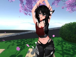 Vrchatファンストリップダンス